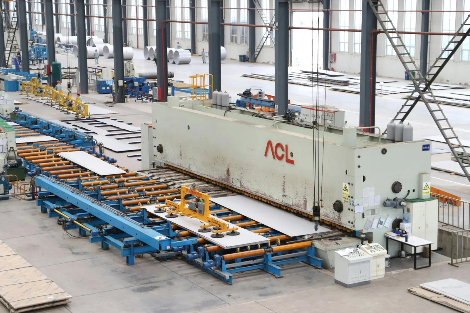 General industrial manufacturing environment, illustrative photography, not Milltech's workshop
